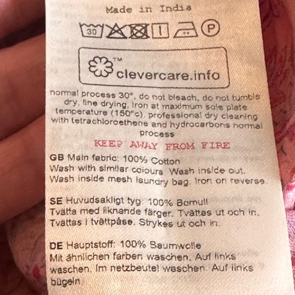 Odd Molly | Pink Floral Embroidered Boho Midi Dress with Tassel Tie, Size XL - Picture 7 of 9